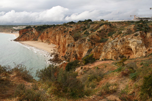 Typical Algarve Coastal Landscape